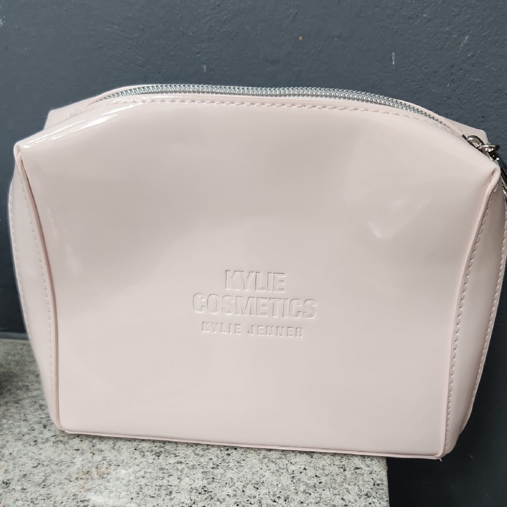 Kylie Cosmetics Glossy Pink Makeup Pouch